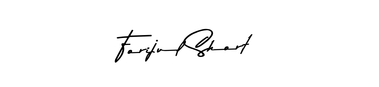 The best way (Asem Kandis PERSONAL USE) to make a short signature is to pick only two or three words in your name. The name Forijul Short include a total of six letters. For converting this name. Forijul Short signature style 9 images and pictures png