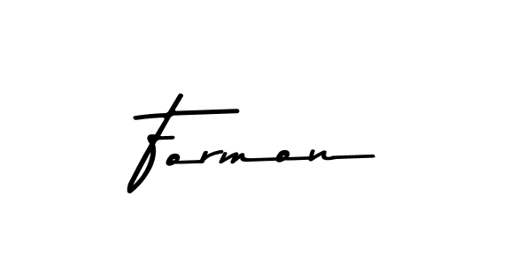 Design your own signature with our free online signature maker. With this signature software, you can create a handwritten (Asem Kandis PERSONAL USE) signature for name Formon. Formon signature style 9 images and pictures png