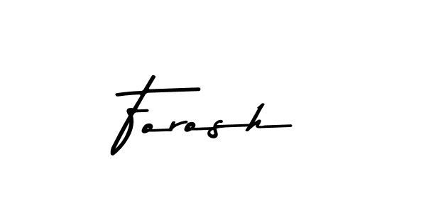 How to Draw Forosh signature style? Asem Kandis PERSONAL USE is a latest design signature styles for name Forosh. Forosh signature style 9 images and pictures png