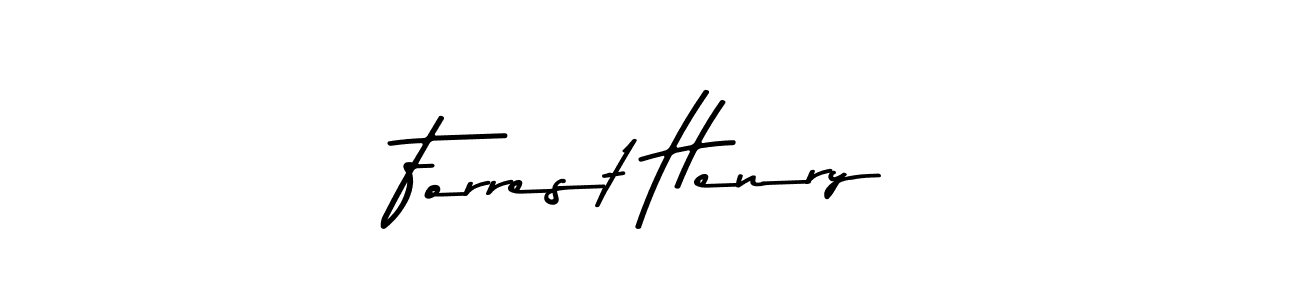 Also You can easily find your signature by using the search form. We will create Forrest Henry name handwritten signature images for you free of cost using Asem Kandis PERSONAL USE sign style. Forrest Henry signature style 9 images and pictures png