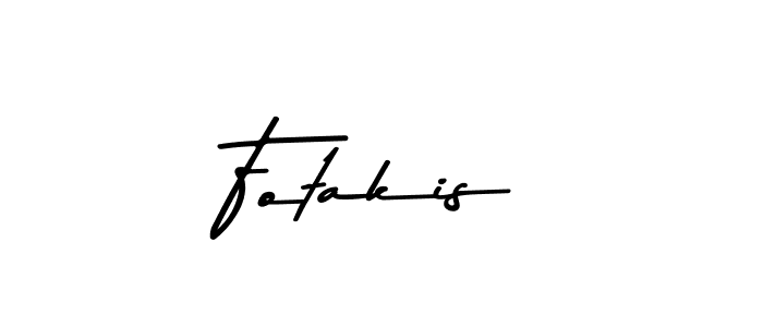 How to make Fotakis signature? Asem Kandis PERSONAL USE is a professional autograph style. Create handwritten signature for Fotakis name. Fotakis signature style 9 images and pictures png