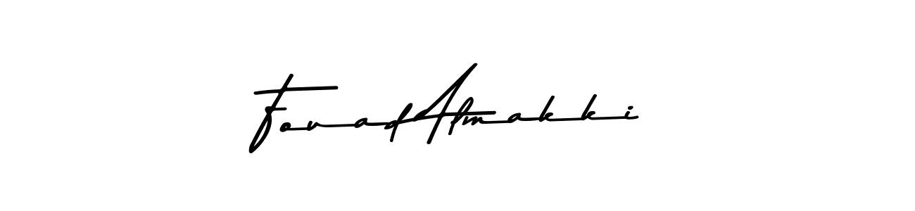 Also You can easily find your signature by using the search form. We will create Fouad Almakki name handwritten signature images for you free of cost using Asem Kandis PERSONAL USE sign style. Fouad Almakki signature style 9 images and pictures png