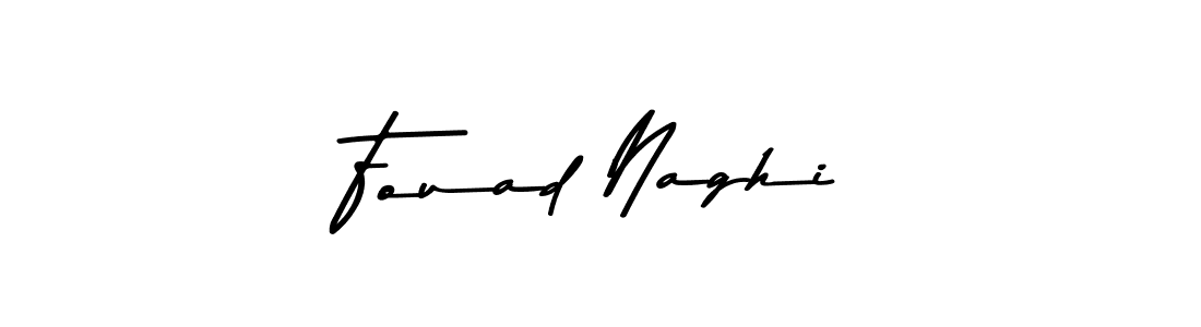 Use a signature maker to create a handwritten signature online. With this signature software, you can design (Asem Kandis PERSONAL USE) your own signature for name Fouad Naghi. Fouad Naghi signature style 9 images and pictures png