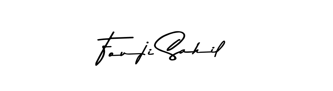 Asem Kandis PERSONAL USE is a professional signature style that is perfect for those who want to add a touch of class to their signature. It is also a great choice for those who want to make their signature more unique. Get Fouji Sahil name to fancy signature for free. Fouji Sahil signature style 9 images and pictures png