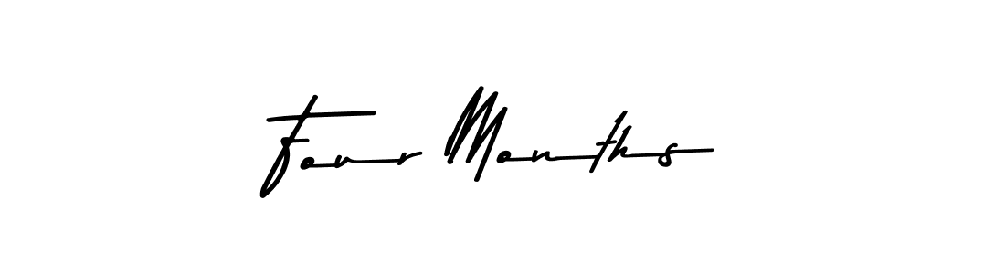 Make a beautiful signature design for name Four Months. Use this online signature maker to create a handwritten signature for free. Four Months signature style 9 images and pictures png