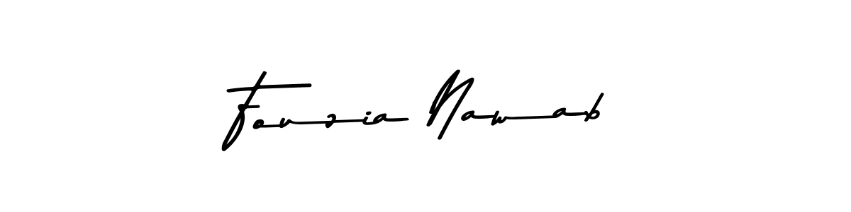 You should practise on your own different ways (Asem Kandis PERSONAL USE) to write your name (Fouzia Nawab) in signature. don't let someone else do it for you. Fouzia Nawab signature style 9 images and pictures png