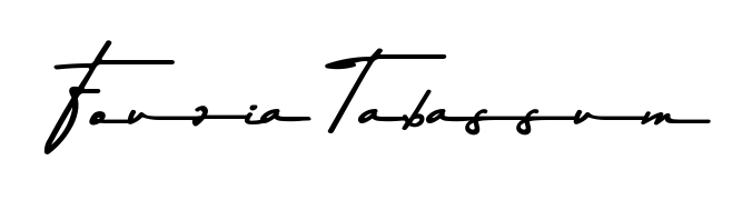 Discover how Fouzia Tabassum looks in an executive cursive font (Asem Kandis PERSONAL USE). Perfect for legal documents, invoices, and certificates. Fouzia Tabassum signature style 9 images and pictures png
