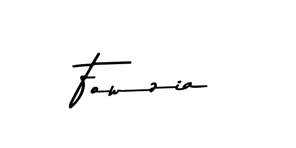 Make a beautiful signature design for name Fowzia. Use this online signature maker to create a handwritten signature for free. Fowzia signature style 9 images and pictures png