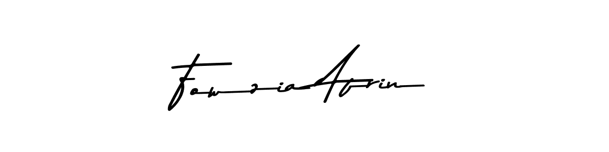 Also You can easily find your signature by using the search form. We will create Fowzia Afrin name handwritten signature images for you free of cost using Asem Kandis PERSONAL USE sign style. Fowzia Afrin signature style 9 images and pictures png