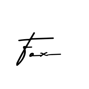 How to make Fox signature? Asem Kandis PERSONAL USE is a professional autograph style. Create handwritten signature for Fox name. Fox signature style 9 images and pictures png