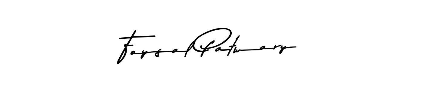 Make a beautiful signature design for name Foysal Patwary. Use this online signature maker to create a handwritten signature for free. Foysal Patwary signature style 9 images and pictures png
