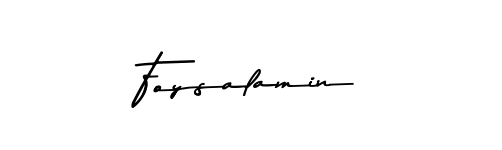 Similarly Asem Kandis PERSONAL USE is the best handwritten signature design. Signature creator online .You can use it as an online autograph creator for name Foysalamin. Foysalamin signature style 9 images and pictures png