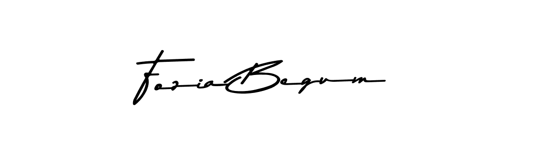 Use a signature maker to create a handwritten signature online. With this signature software, you can design (Asem Kandis PERSONAL USE) your own signature for name Fozia Begum. Fozia Begum signature style 9 images and pictures png