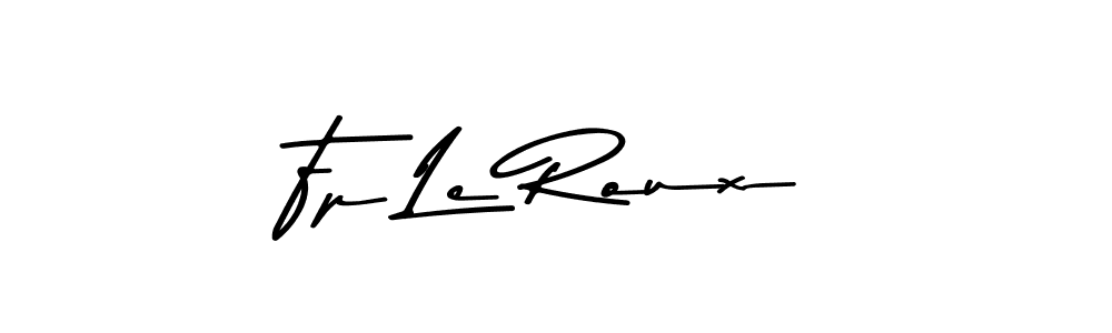 Also You can easily find your signature by using the search form. We will create Fp Le Roux name handwritten signature images for you free of cost using Asem Kandis PERSONAL USE sign style. Fp Le Roux signature style 9 images and pictures png