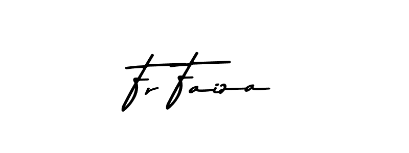 How to make Fr Faiza signature? Asem Kandis PERSONAL USE is a professional autograph style. Create handwritten signature for Fr Faiza name. Fr Faiza signature style 9 images and pictures png