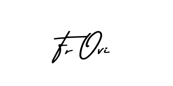 Also You can easily find your signature by using the search form. We will create Fr Ovi name handwritten signature images for you free of cost using Asem Kandis PERSONAL USE sign style. Fr Ovi signature style 9 images and pictures png