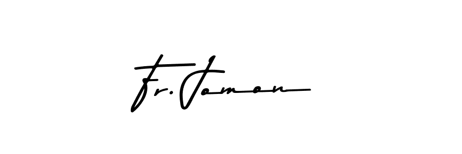 Use a signature maker to create a handwritten signature online. With this signature software, you can design (Asem Kandis PERSONAL USE) your own signature for name Fr. Jomon. Fr. Jomon signature style 9 images and pictures png