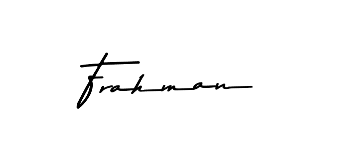 Asem Kandis PERSONAL USE is a professional signature style that is perfect for those who want to add a touch of class to their signature. It is also a great choice for those who want to make their signature more unique. Get Frahman name to fancy signature for free. Frahman signature style 9 images and pictures png