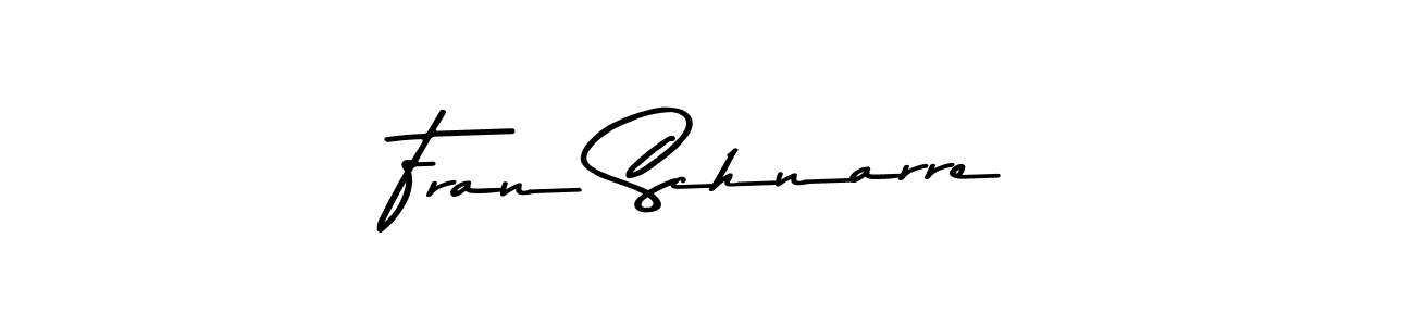 Make a beautiful signature design for name Fran Schnarre. With this signature (Asem Kandis PERSONAL USE) style, you can create a handwritten signature for free. Fran Schnarre signature style 9 images and pictures png