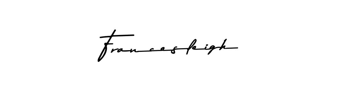 if you are searching for the best signature style for your name Francesleigh. so please give up your signature search. here we have designed multiple signature styles  using Asem Kandis PERSONAL USE. Francesleigh signature style 9 images and pictures png