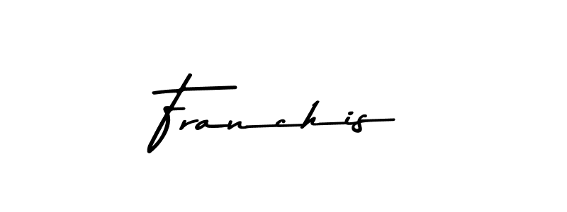 Here are the top 10 professional signature styles for the name Franchis. These are the best autograph styles you can use for your name. Franchis signature style 9 images and pictures png