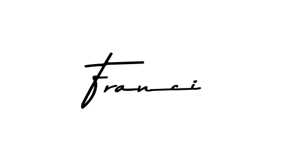 How to make Franci signature? Asem Kandis PERSONAL USE is a professional autograph style. Create handwritten signature for Franci name. Franci signature style 9 images and pictures png