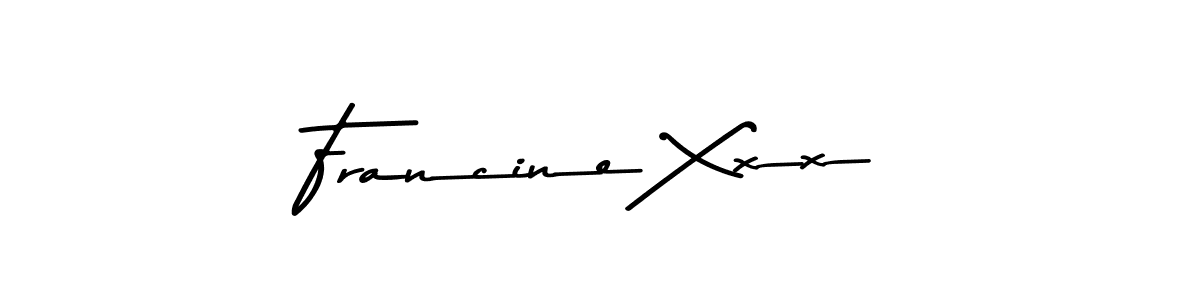 Once you've used our free online signature maker to create your best signature Asem Kandis PERSONAL USE style, it's time to enjoy all of the benefits that Francine Xxx name signing documents. Francine Xxx signature style 9 images and pictures png