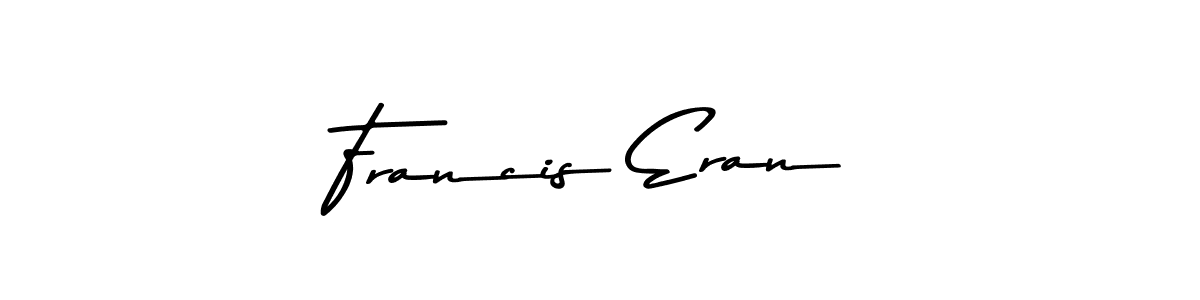 Similarly Asem Kandis PERSONAL USE is the best handwritten signature design. Signature creator online .You can use it as an online autograph creator for name Francis Eran. Francis Eran signature style 9 images and pictures png