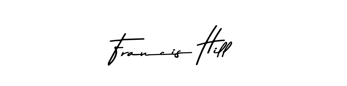 Also we have Francis Hill name is the best signature style. Create professional handwritten signature collection using Asem Kandis PERSONAL USE autograph style. Francis Hill signature style 9 images and pictures png