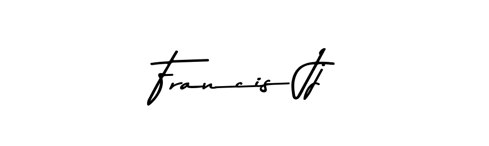 How to make Francis Jj signature? Asem Kandis PERSONAL USE is a professional autograph style. Create handwritten signature for Francis Jj name. Francis Jj signature style 9 images and pictures png