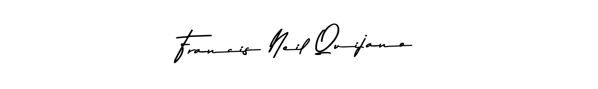 Also You can easily find your signature by using the search form. We will create Francis Neil Quijano name handwritten signature images for you free of cost using Asem Kandis PERSONAL USE sign style. Francis Neil Quijano signature style 9 images and pictures png