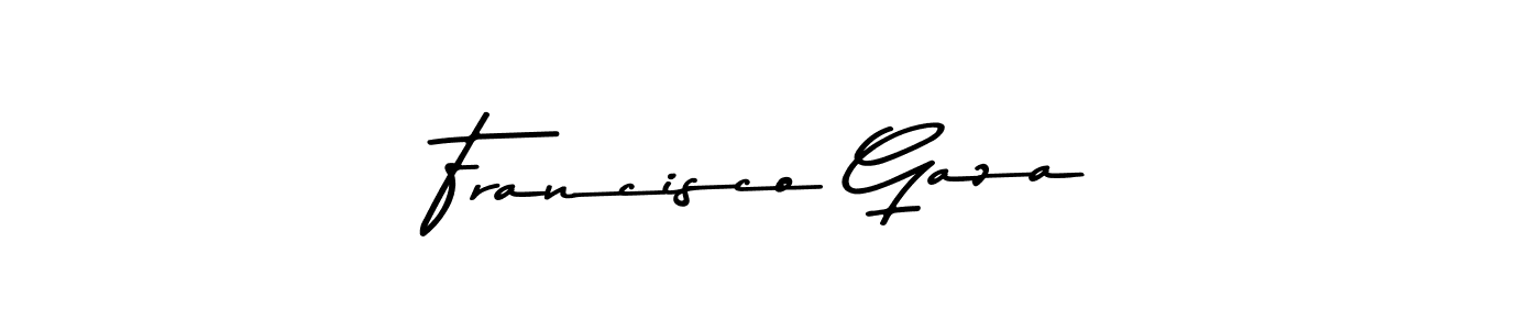 Use a signature maker to create a handwritten signature online. With this signature software, you can design (Asem Kandis PERSONAL USE) your own signature for name Francisco Gaza. Francisco Gaza signature style 9 images and pictures png