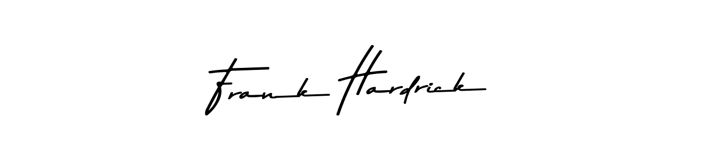 Design your own signature with our free online signature maker. With this signature software, you can create a handwritten (Asem Kandis PERSONAL USE) signature for name Frank Hardrick. Frank Hardrick signature style 9 images and pictures png