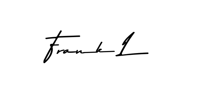 How to make Frank L signature? Asem Kandis PERSONAL USE is a professional autograph style. Create handwritten signature for Frank L name. Frank L signature style 9 images and pictures png