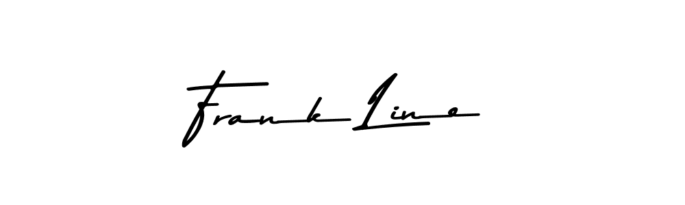 Create a beautiful signature design for name Frank Line. With this signature (Asem Kandis PERSONAL USE) fonts, you can make a handwritten signature for free. Frank Line signature style 9 images and pictures png