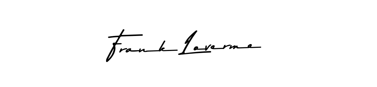 Similarly Asem Kandis PERSONAL USE is the best handwritten signature design. Signature creator online .You can use it as an online autograph creator for name Frank Loverme. Frank Loverme signature style 9 images and pictures png