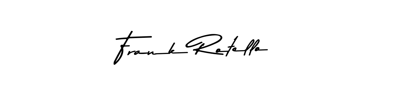 Similarly Asem Kandis PERSONAL USE is the best handwritten signature design. Signature creator online .You can use it as an online autograph creator for name Frank Rotello. Frank Rotello signature style 9 images and pictures png