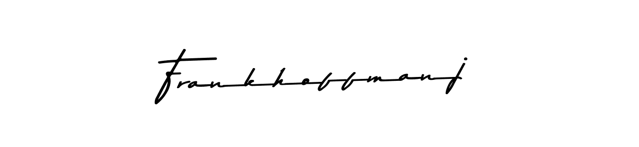 Similarly Asem Kandis PERSONAL USE is the best handwritten signature design. Signature creator online .You can use it as an online autograph creator for name Frankhoffmanj. Frankhoffmanj signature style 9 images and pictures png