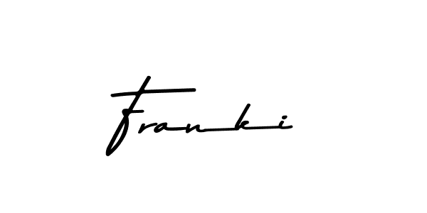 Franki stylish signature style. Best Handwritten Sign (Asem Kandis PERSONAL USE) for my name. Handwritten Signature Collection Ideas for my name Franki. Franki signature style 9 images and pictures png