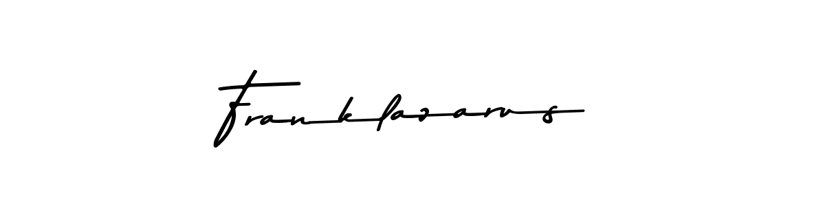if you are searching for the best signature style for your name Franklazarus. so please give up your signature search. here we have designed multiple signature styles  using Asem Kandis PERSONAL USE. Franklazarus signature style 9 images and pictures png