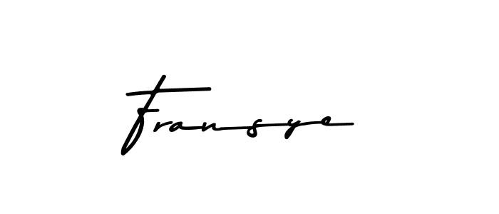 How to make Fransye signature? Asem Kandis PERSONAL USE is a professional autograph style. Create handwritten signature for Fransye name. Fransye signature style 9 images and pictures png