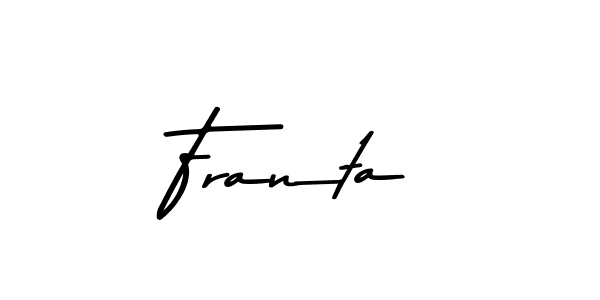 Franta stylish signature style. Best Handwritten Sign (Asem Kandis PERSONAL USE) for my name. Handwritten Signature Collection Ideas for my name Franta. Franta signature style 9 images and pictures png