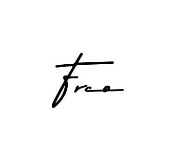 How to make Frco signature? Asem Kandis PERSONAL USE is a professional autograph style. Create handwritten signature for Frco name. Frco signature style 9 images and pictures png