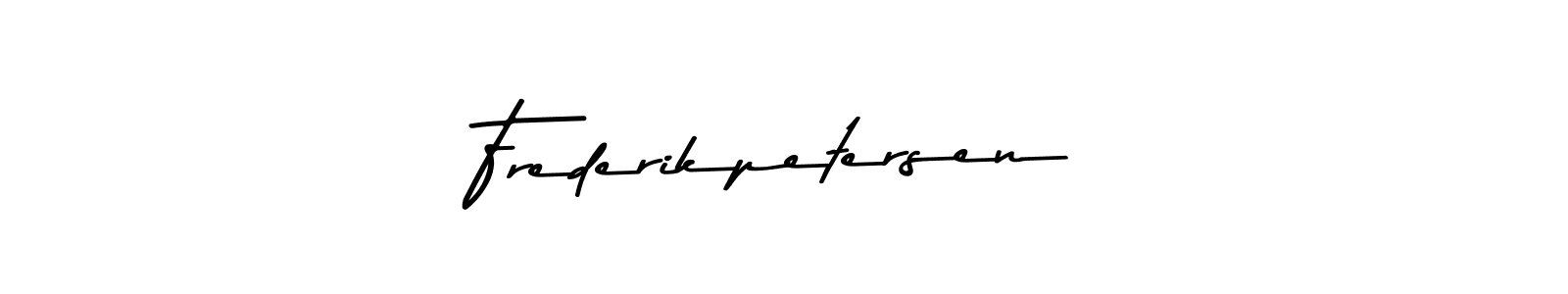 Similarly Asem Kandis PERSONAL USE is the best handwritten signature design. Signature creator online .You can use it as an online autograph creator for name Frederikpetersen. Frederikpetersen signature style 9 images and pictures png