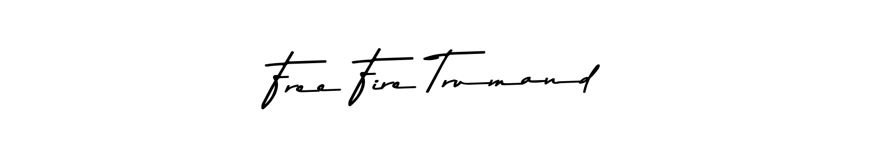 Asem Kandis PERSONAL USE is a professional signature style that is perfect for those who want to add a touch of class to their signature. It is also a great choice for those who want to make their signature more unique. Get Free Fire Trumand name to fancy signature for free. Free Fire Trumand signature style 9 images and pictures png