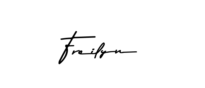Design your own signature with our free online signature maker. With this signature software, you can create a handwritten (Asem Kandis PERSONAL USE) signature for name Freilyn. Freilyn signature style 9 images and pictures png