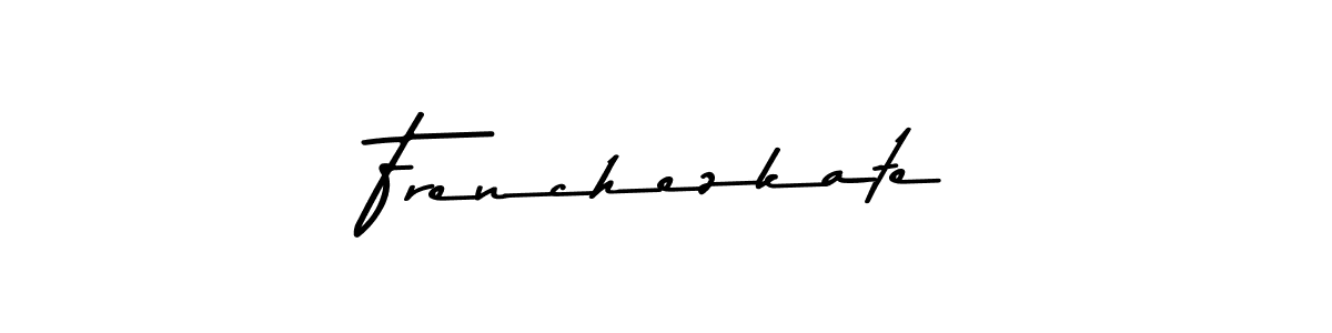 Frenchezkate stylish signature style. Best Handwritten Sign (Asem Kandis PERSONAL USE) for my name. Handwritten Signature Collection Ideas for my name Frenchezkate. Frenchezkate signature style 9 images and pictures png
