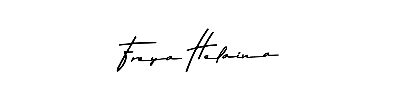 Freya Helaina stylish signature style. Best Handwritten Sign (Asem Kandis PERSONAL USE) for my name. Handwritten Signature Collection Ideas for my name Freya Helaina. Freya Helaina signature style 9 images and pictures png