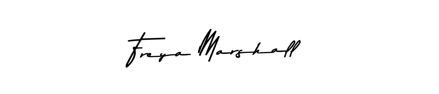 Design your own signature with our free online signature maker. With this signature software, you can create a handwritten (Asem Kandis PERSONAL USE) signature for name Freya Marshall. Freya Marshall signature style 9 images and pictures png