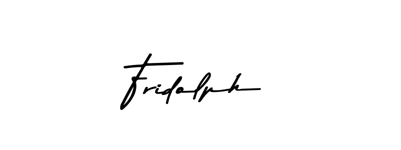 Design your own signature with our free online signature maker. With this signature software, you can create a handwritten (Asem Kandis PERSONAL USE) signature for name Fridolph. Fridolph signature style 9 images and pictures png